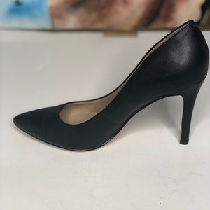 Saks Fifth Avenue Pre-owned Black leather Cady